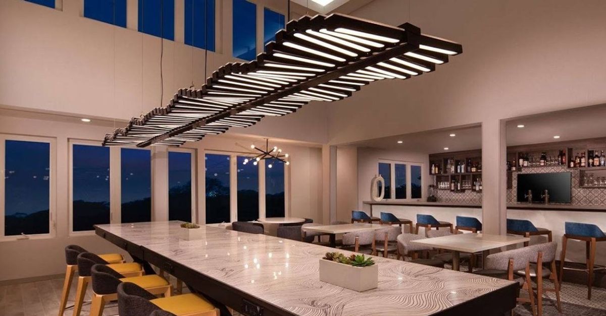 These light fixtures feature integrated LED's custom designed and manufactured here in the USA. 
Make it Here - Make it Happen