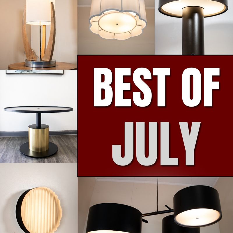 From elegant table lamps to striking ceiling fixtures, July’s builds were all about bringing character and function to every space. 💡

Each piece we create…