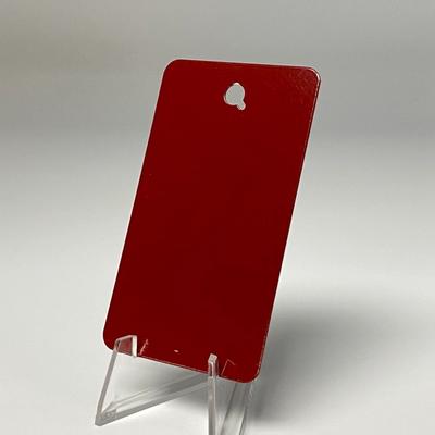 Fence Red powder-coat swatch