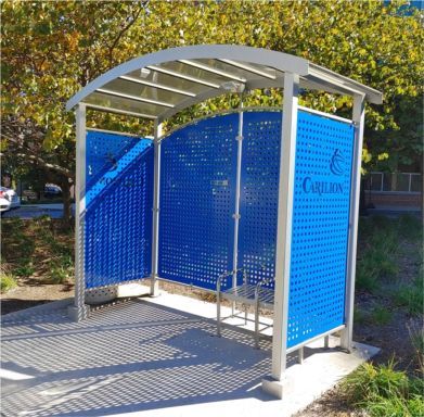 BS-1201 Carilion Bus Shelter