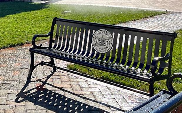 Rosetta Bench with Logo