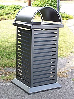 Benchmark Trash Receptacle