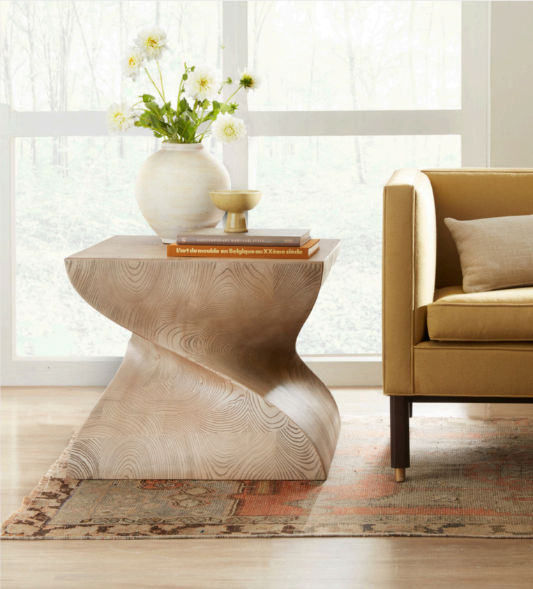 "big" Twist Lamp Table