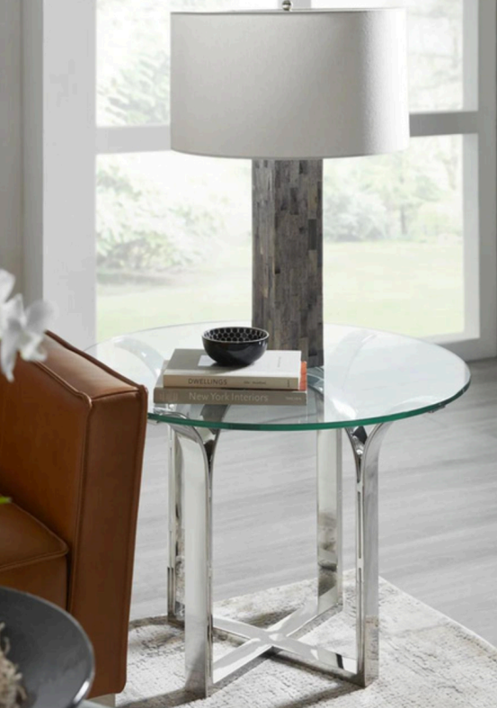 Trellis Rd.lamp Table