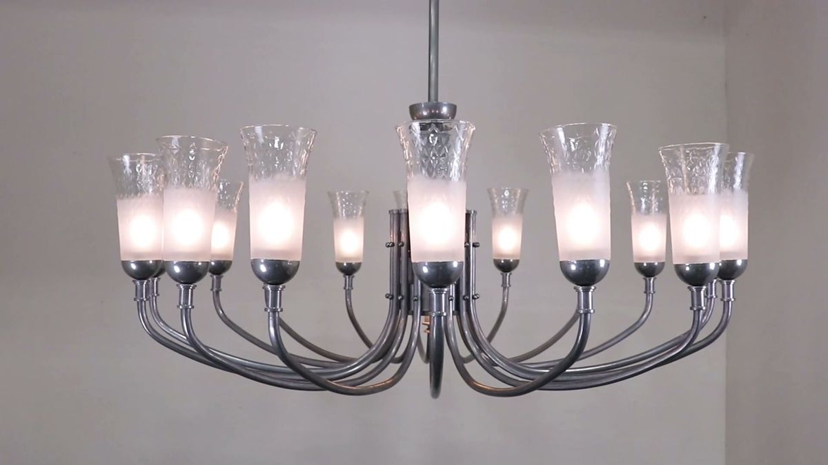 Finished Locanda chandelier ready for delivery
