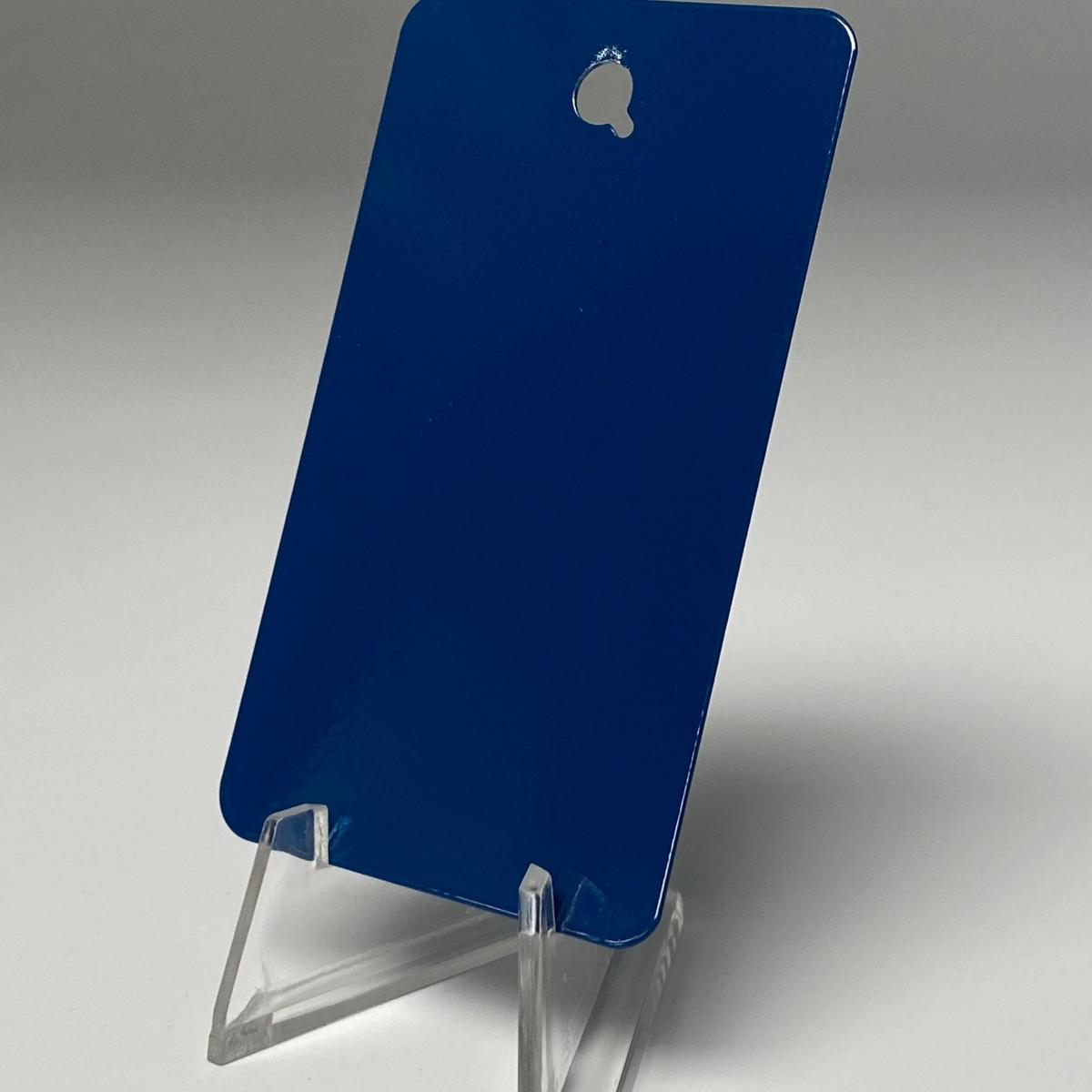 Green-Blue powder-coat swatch