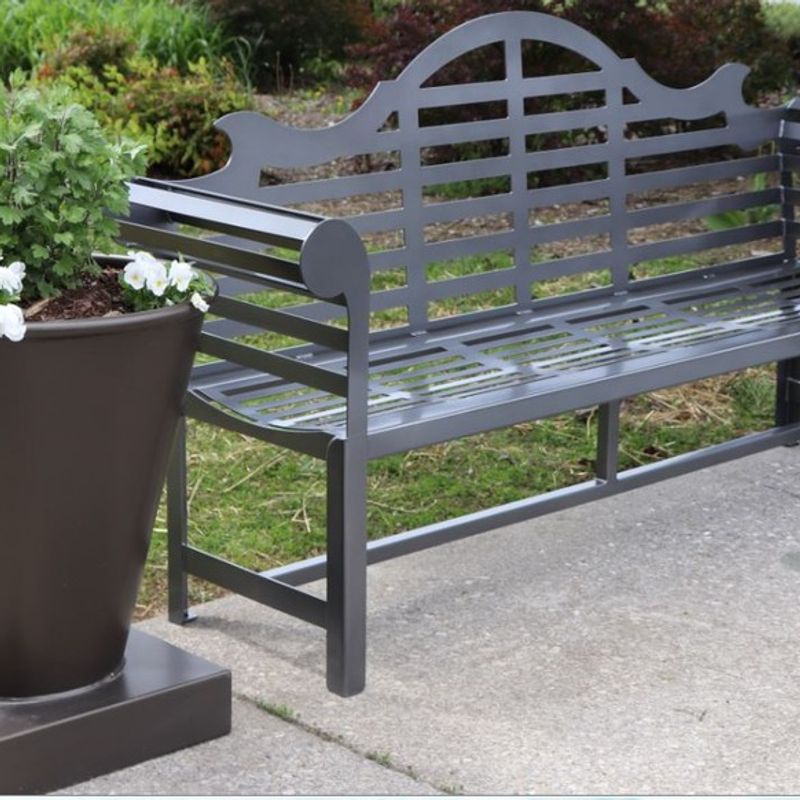 Custom Bench B-1420-6-SM
80"L x 41-1/2"H x 17-1/2" H Seat
Made in the USA at our factory in Roanoke, Virginia