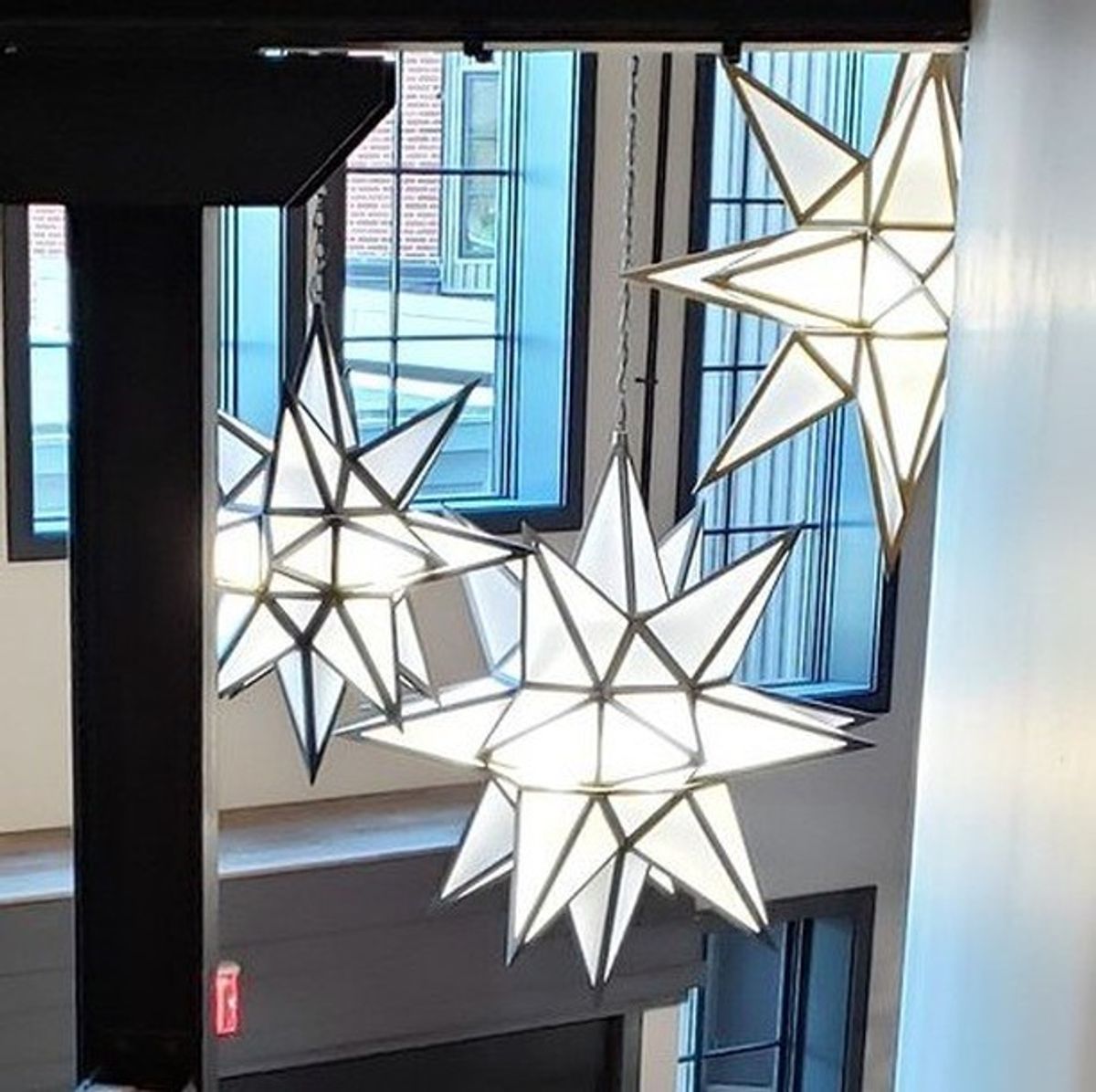 These pendants feature Powder Coat finishes and Frosted Acrylic. Designed and manufactured in our Roanoke, VA facility. Custom design in collaboration with F…