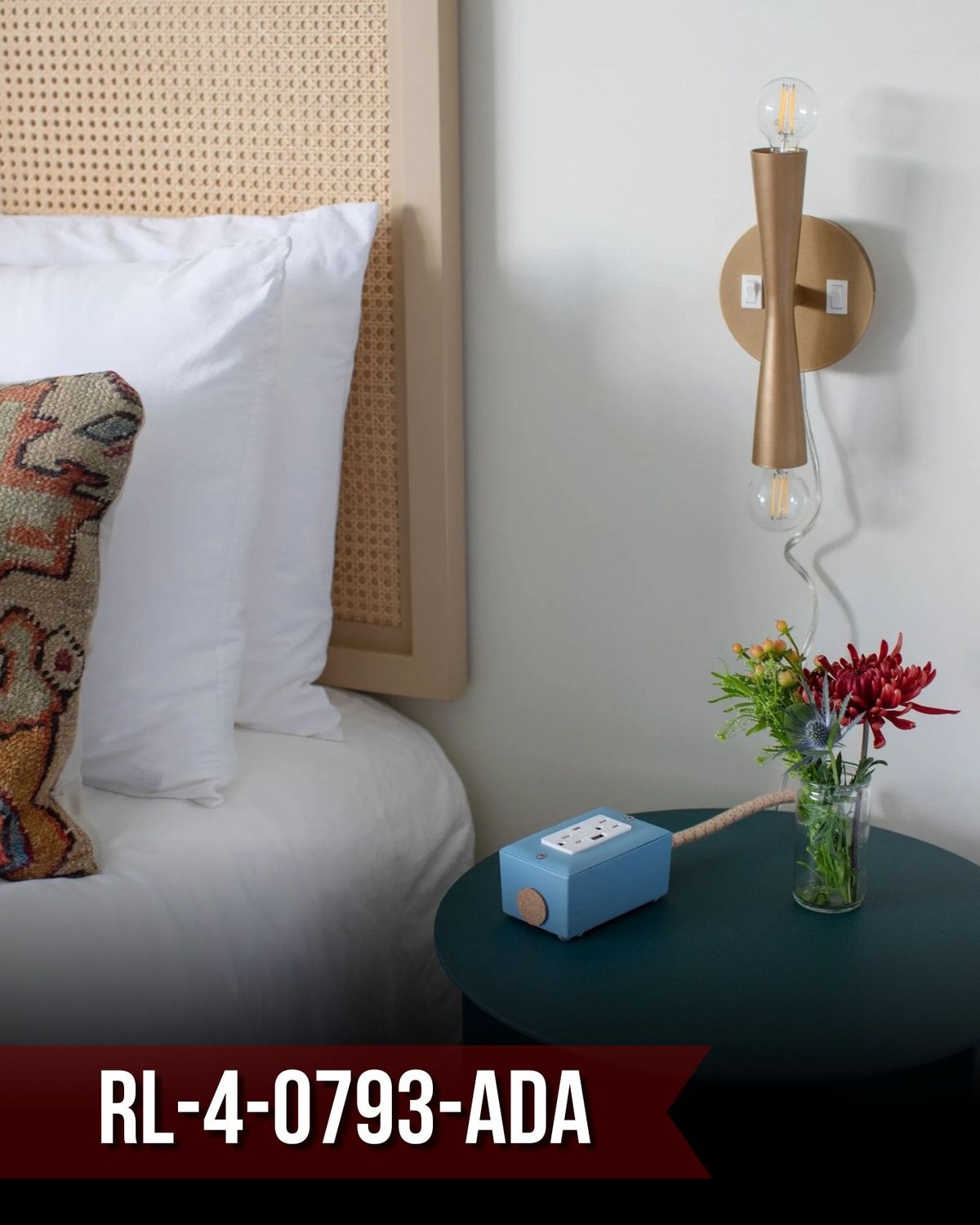 The perfect hotel room isn’t just about comfort—it’s about ambiance! Our floor lamp, sconce, and ceiling fixture work together to create a warm, inviting glo…
