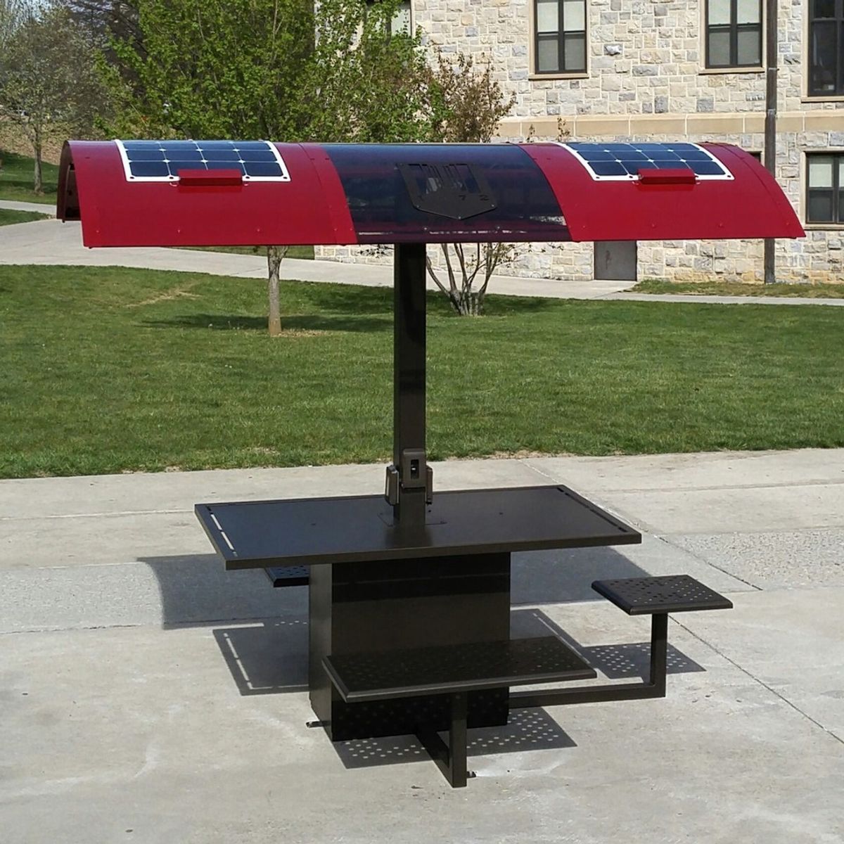 RCLF Site Furnishings, a Division of Renaissance, has added advanced Solar Recharging Stations to its product line. This station, T-1657-5-SM-ADA, has a qua…