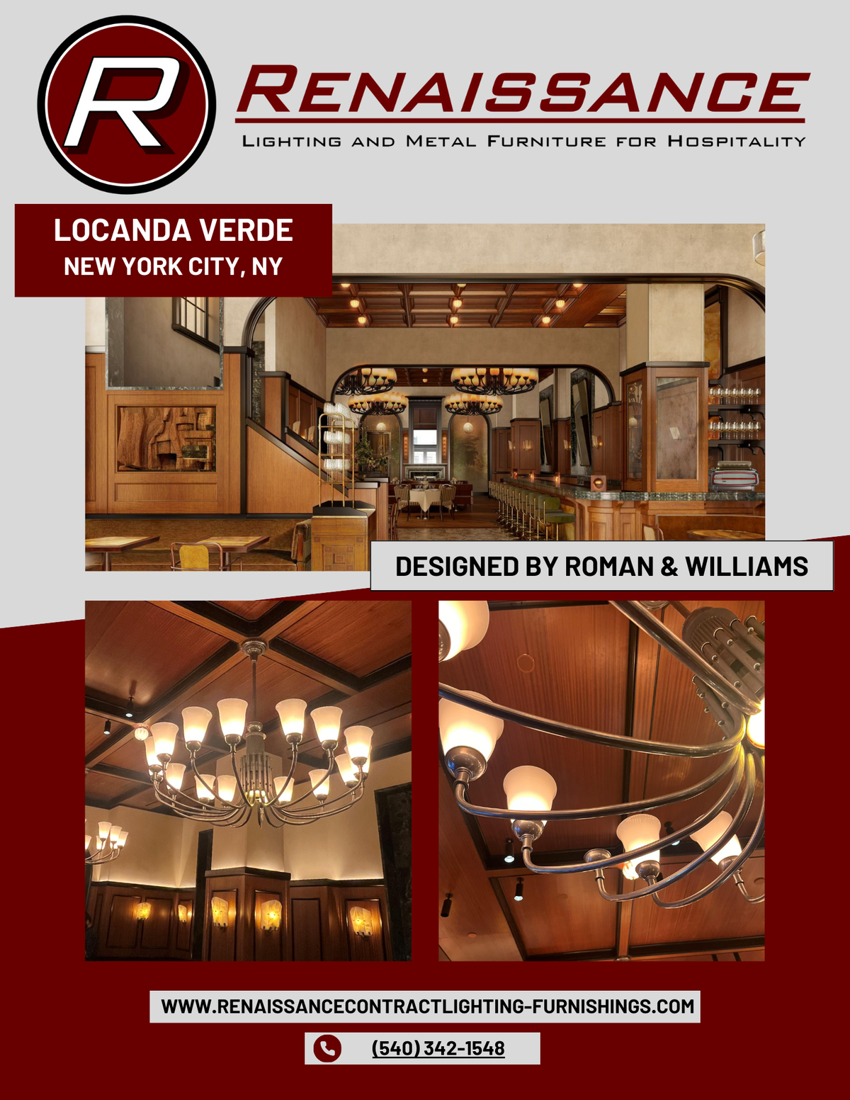 Locanda Verde project storyboard — concept presentation