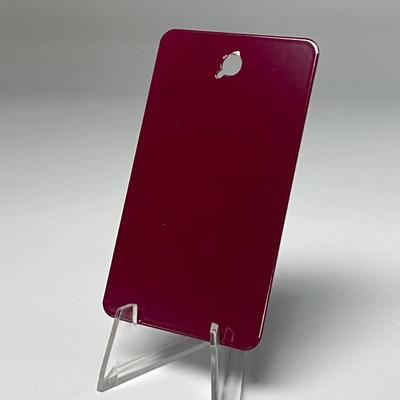 Claret-Violet powder-coat swatch