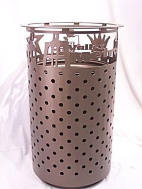 Metro Trash Receptacle