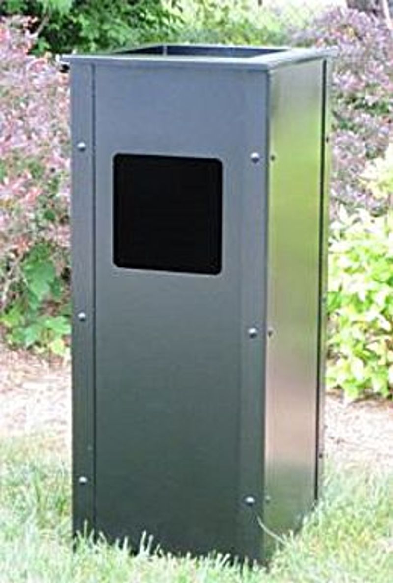 Pillar Ash-Trash Receptacle