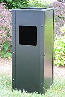 Pillar Ash-Trash Receptacle