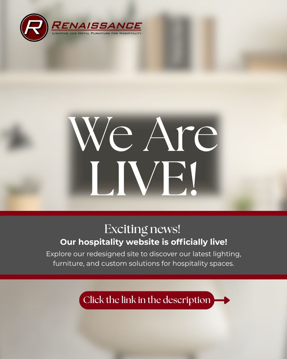 We're excited to announce that our redesigned hospitality website is now live!
The new site was built to make it easier to explore our products, view comple…