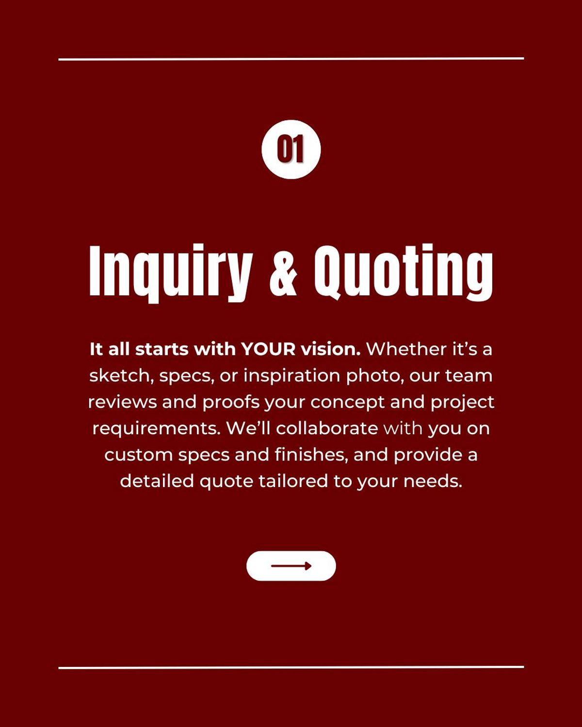 Ever wonder what it’s like to work with us? From the first inquiry to final delivery, we’ve streamlined the process to keep things clear, collaborative, and…