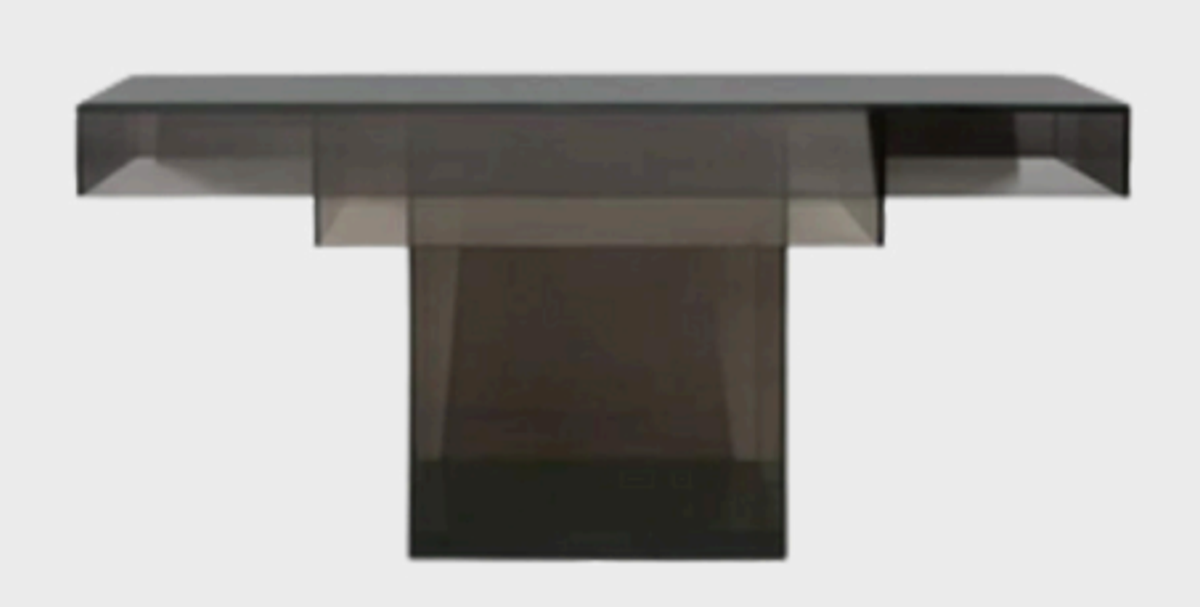 Gelo Acrylic Console (blue / Bronze Acrylic) — image 2