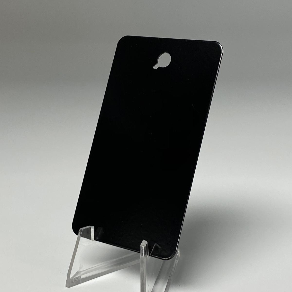 Cargo Black powder-coat swatch