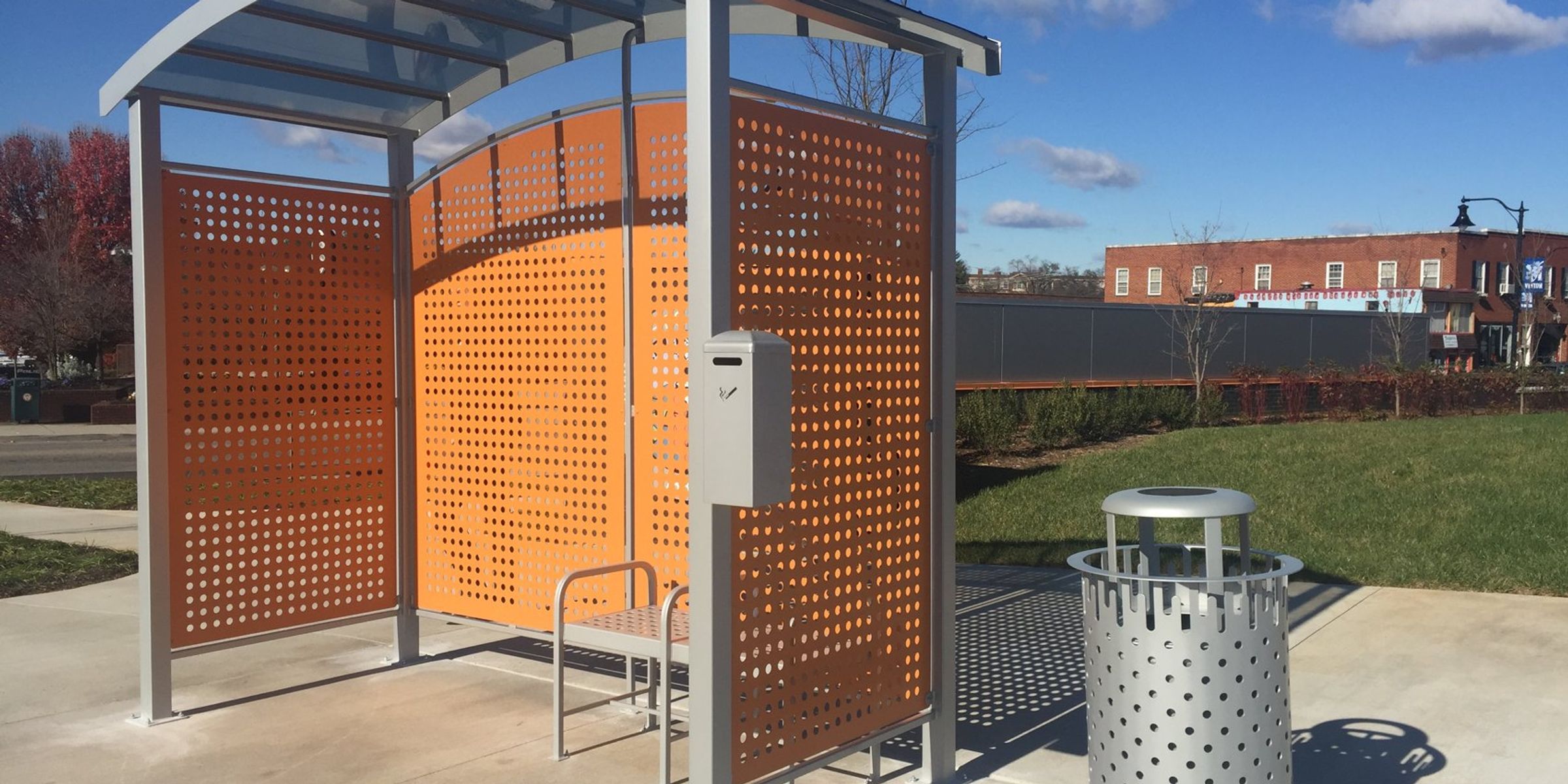 Vinton Library Bus Shelter