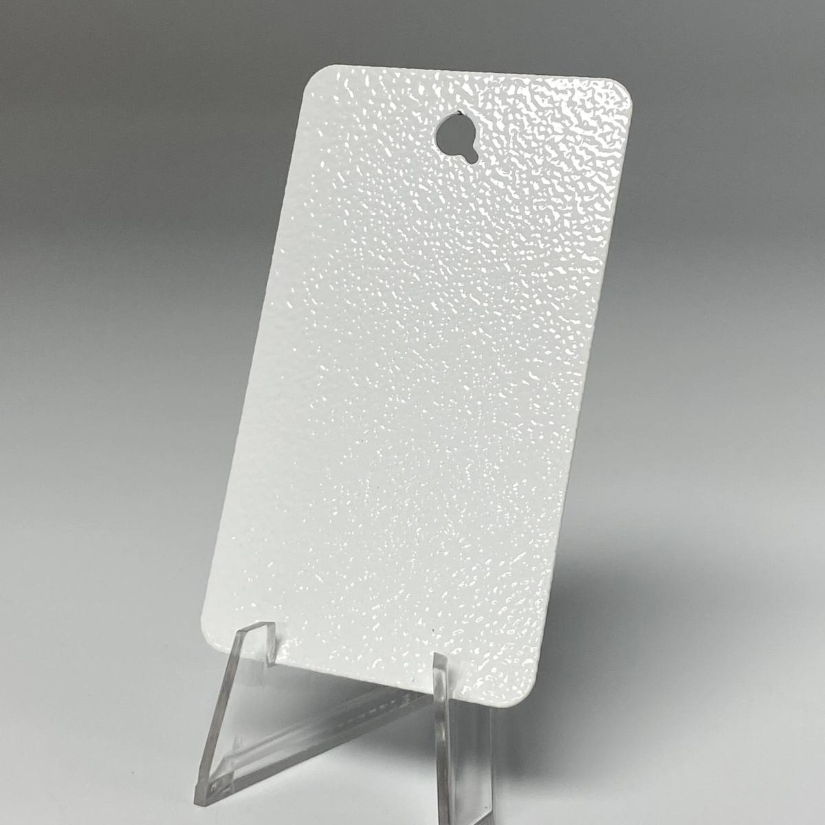 White Peel powder-coat swatch