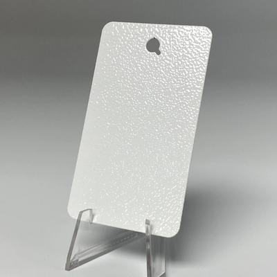 White Peel powder-coat swatch