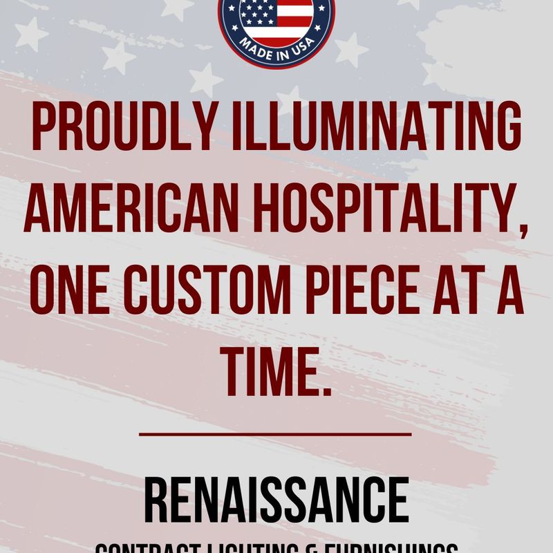 Every piece we create is a reflection of our dedication to American hospitality — from boutique hotels to grand lobbies, we’re honored to light the spaces wh…