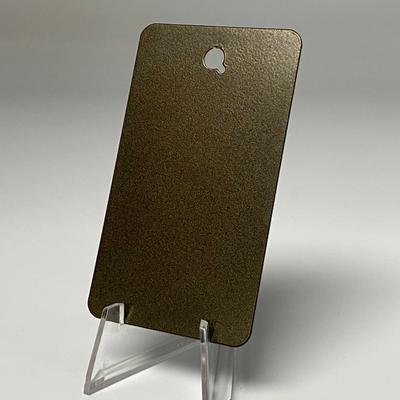 Mineral Bronze powder-coat swatch
