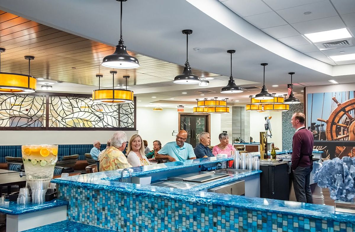 Bringing a touch of warm elegance to Bay Village at Sarasota! ✨ 

Our custom-designed pendant fixtures, with their rich, amber glow and sleek, architectural…