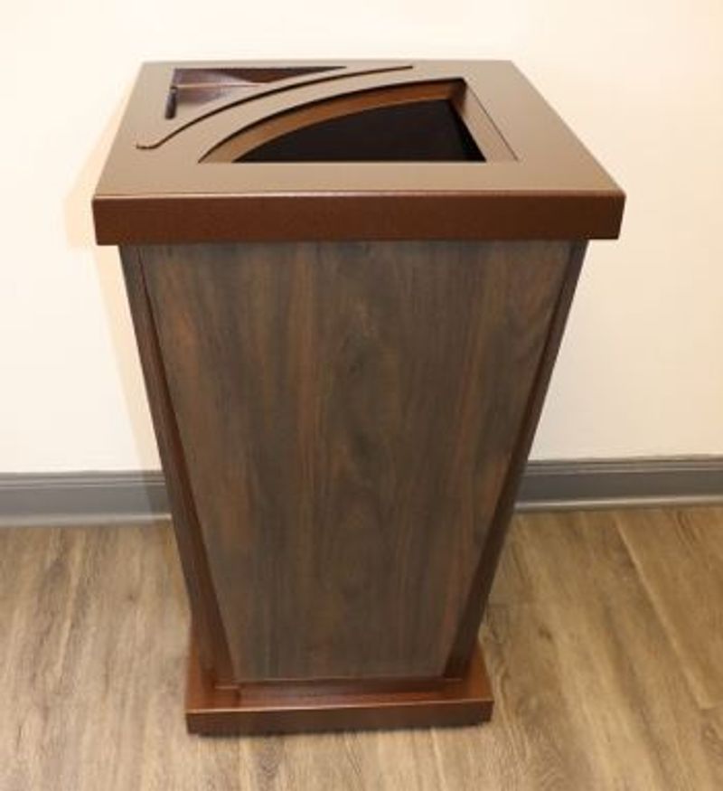 Ash/Trash Receptacle
