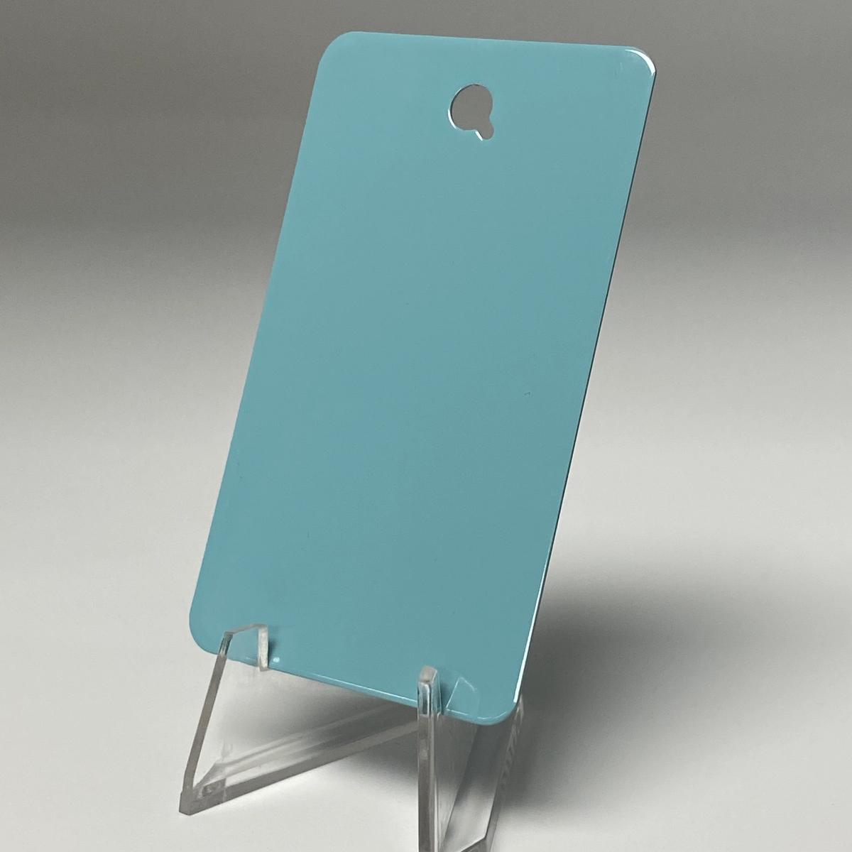 Pastel Turquoise powder-coat swatch