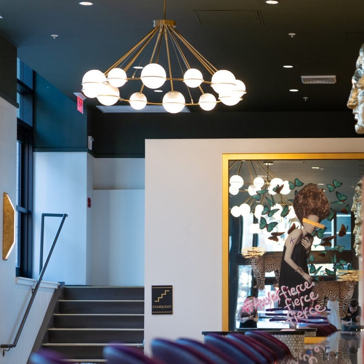 Take a look at these exquisite, unique light fixtures

RL-2-0693-60
60” Dia. x 28” H x 42” OAH
Extruded Brass SS Brushed Finish
Glossy White Glass Globes

#r…