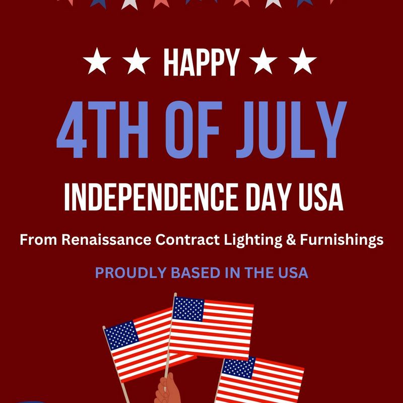 Happy 4th of July from all of us at Renaissance Lighting & Furnishings!
We’re proud to celebrate the craftsmanship, creativity, and community that define Ame…