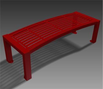 Contour Backless Bench