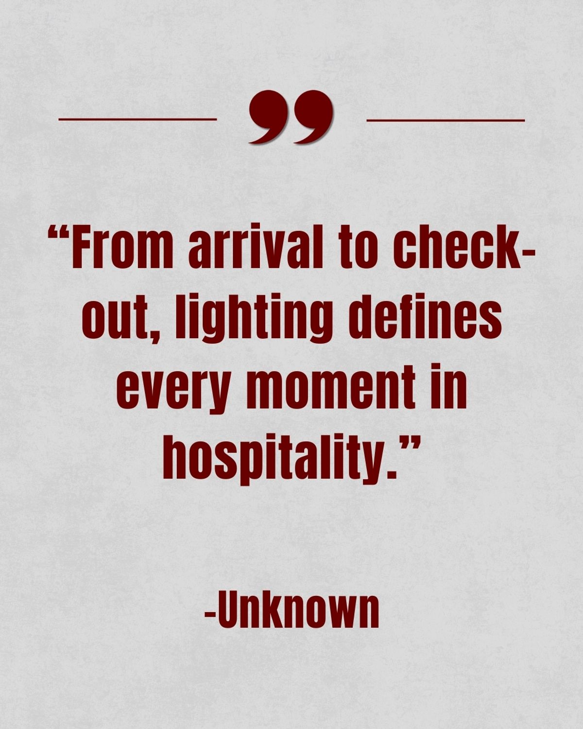Every detail matters in hospitality design — and the right lighting sets the tone for comfort, style, and unforgettable experiences.
Follow us for more insp…