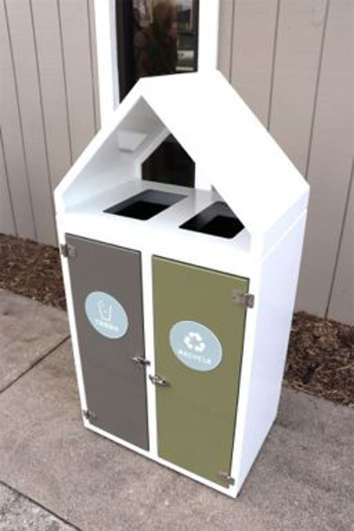 Custom Dual Trash/Recycle Unit