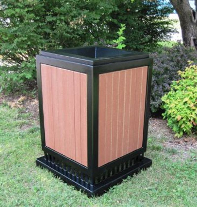 Cosmopolitan Trash Receptacle