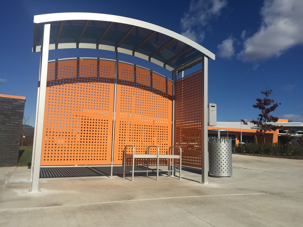 Vinton Library Bus Shelter — photo 3