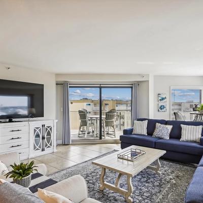 Inlet Reef 619 Destin Condo Rental Living Room