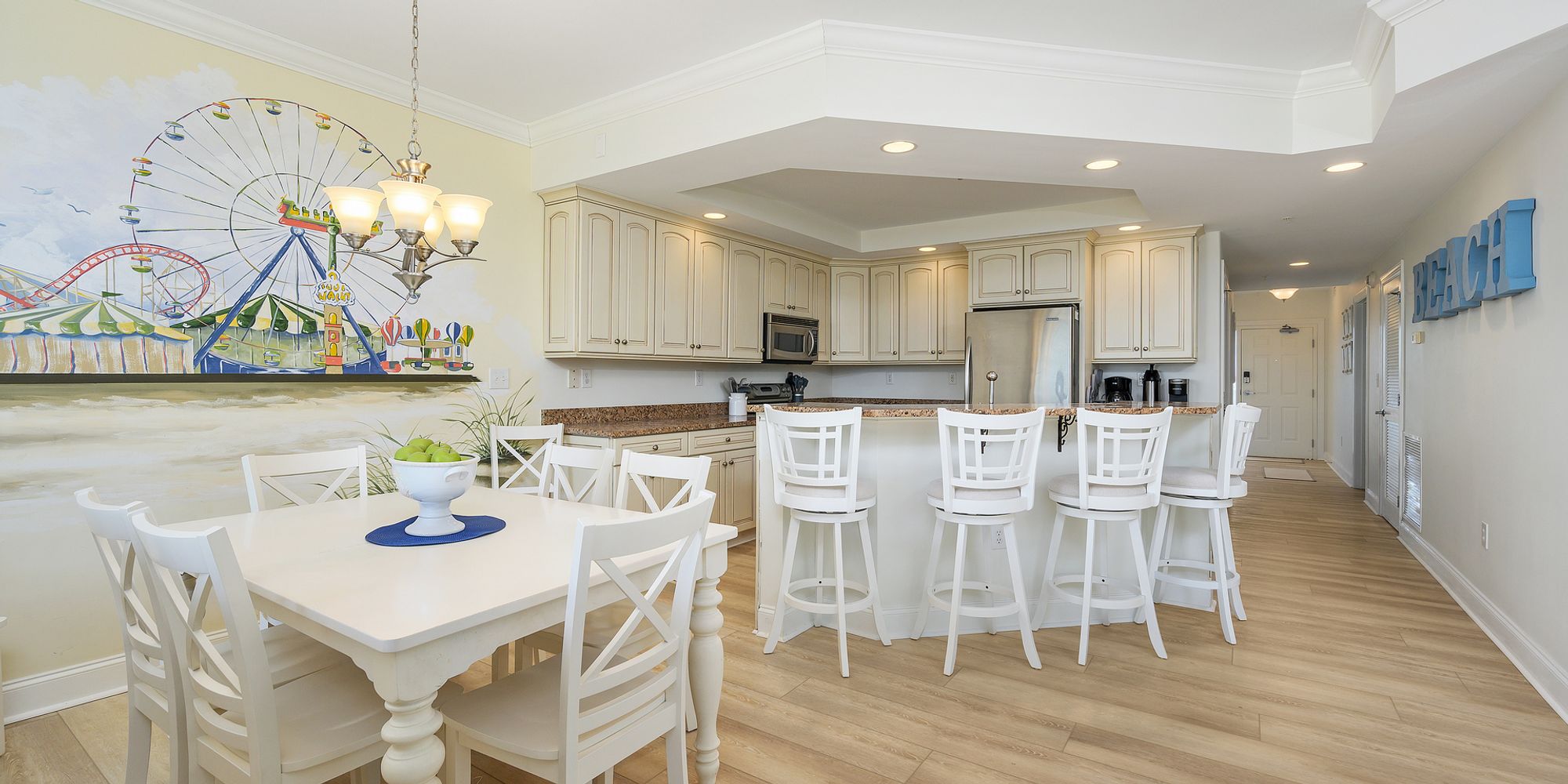 Kitchen in Ocean City vacation rental