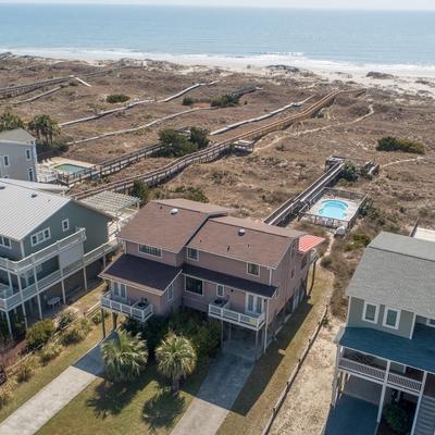 Aerial view of Almost Heaven.