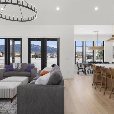 Open floor plan in Beartooth View.