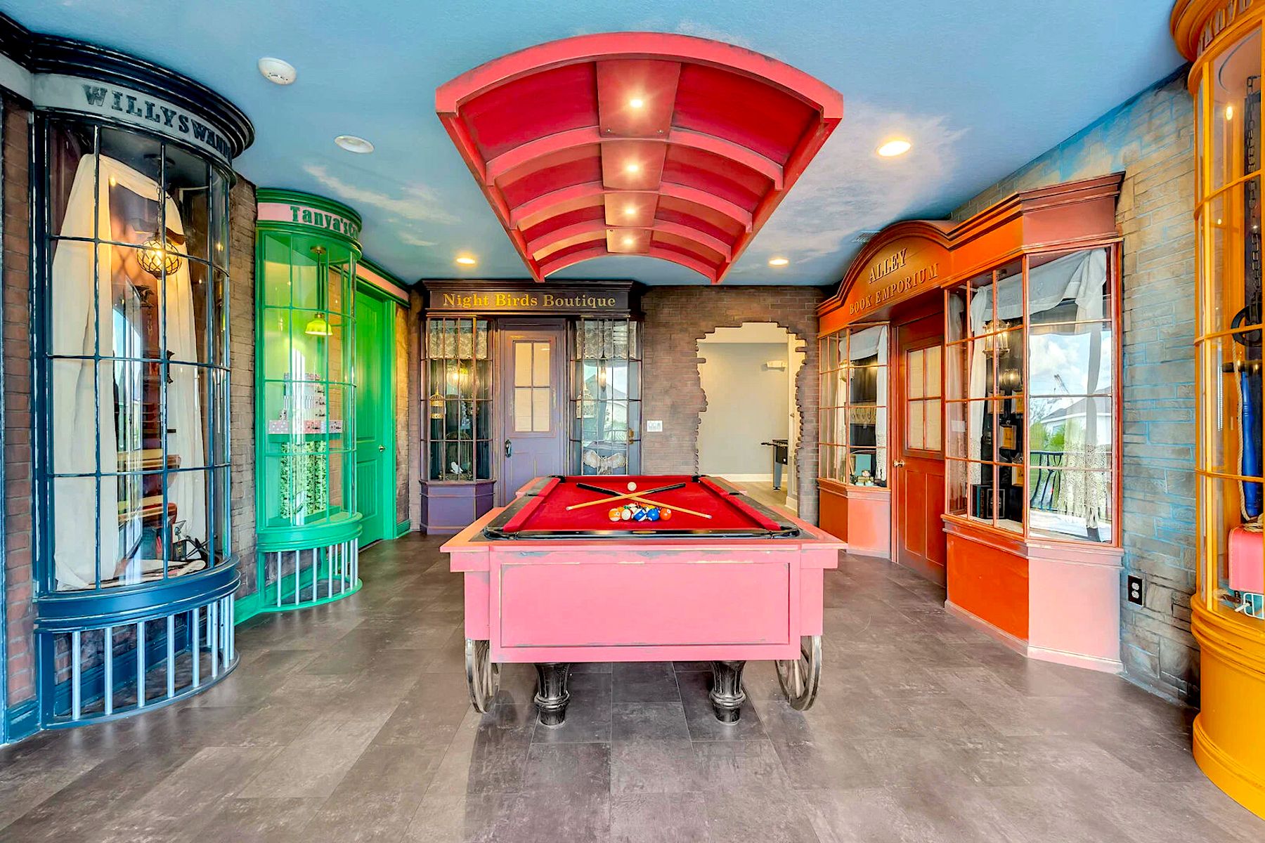 Harry Potter Themed Game Room In Luxury Orlando Vacation Rental