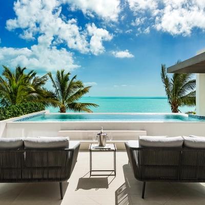 Water view and pool
