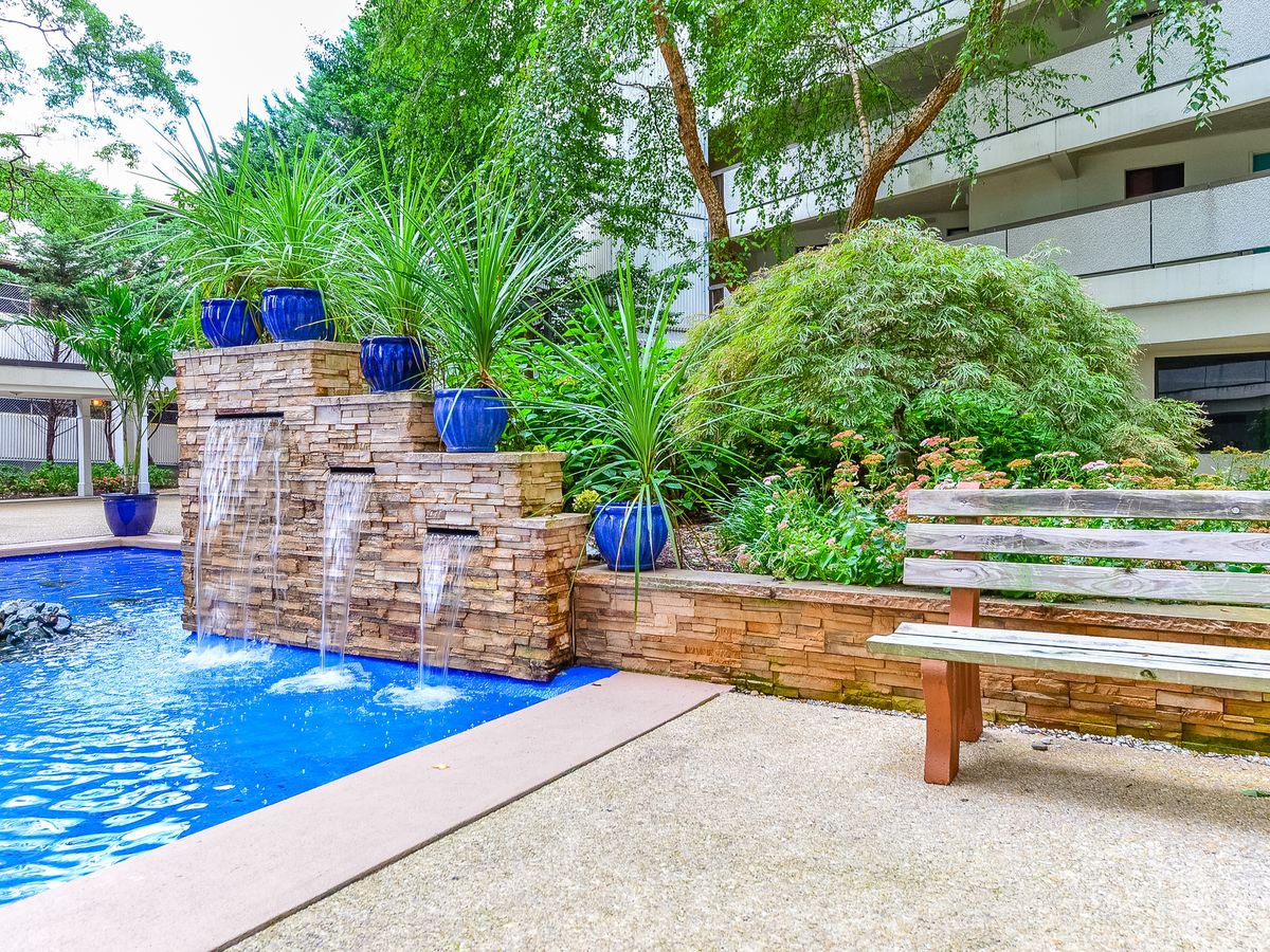 Tranquil Fountain in Ocean City, MD Condo Rental Building