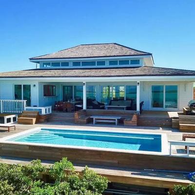 Exterior of Surf House.