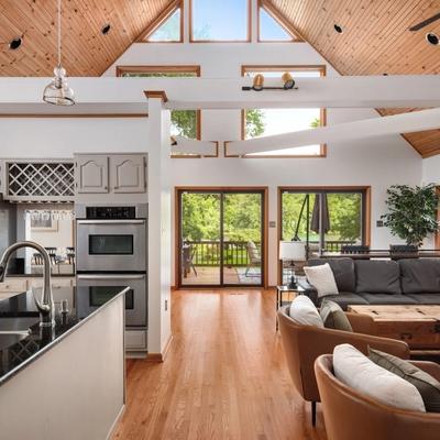 Open living space in Camp Patowmack.