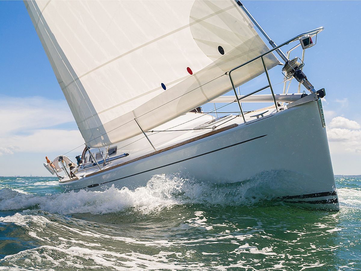 Sailboat on Lake Michigan