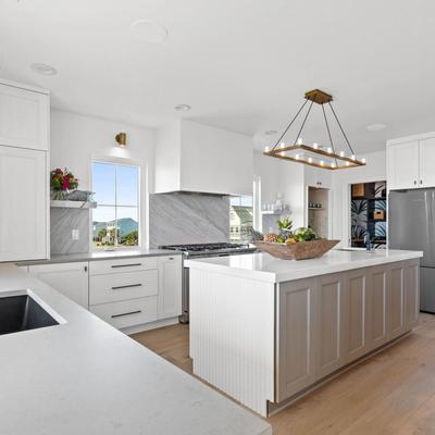 Modern kitchen in Villa Kai.