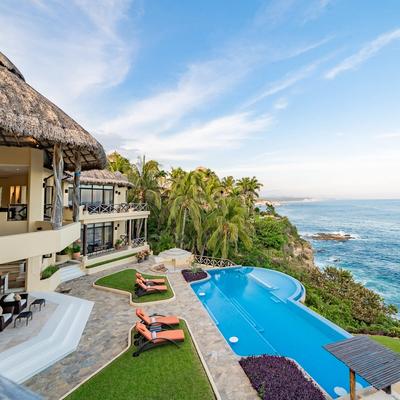 Private pool at Villa Allure.